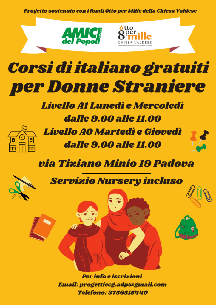 Corsi di lingua L2 di livello A0 e A1,